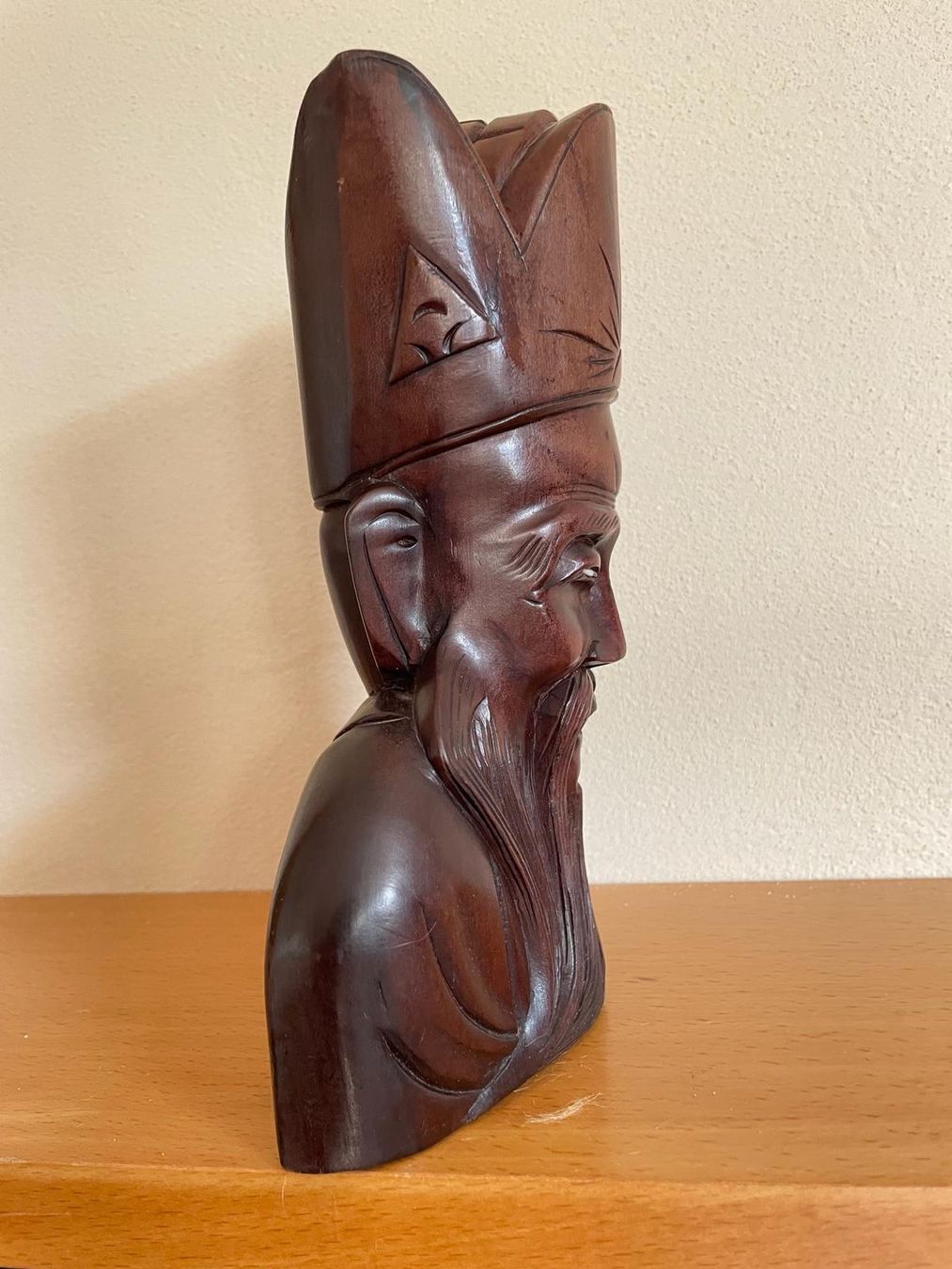 Sculture & Statue: Geschnitzte Holzbüste aus Asien – Usato da Schwerzenbach venduto da Tamama 3