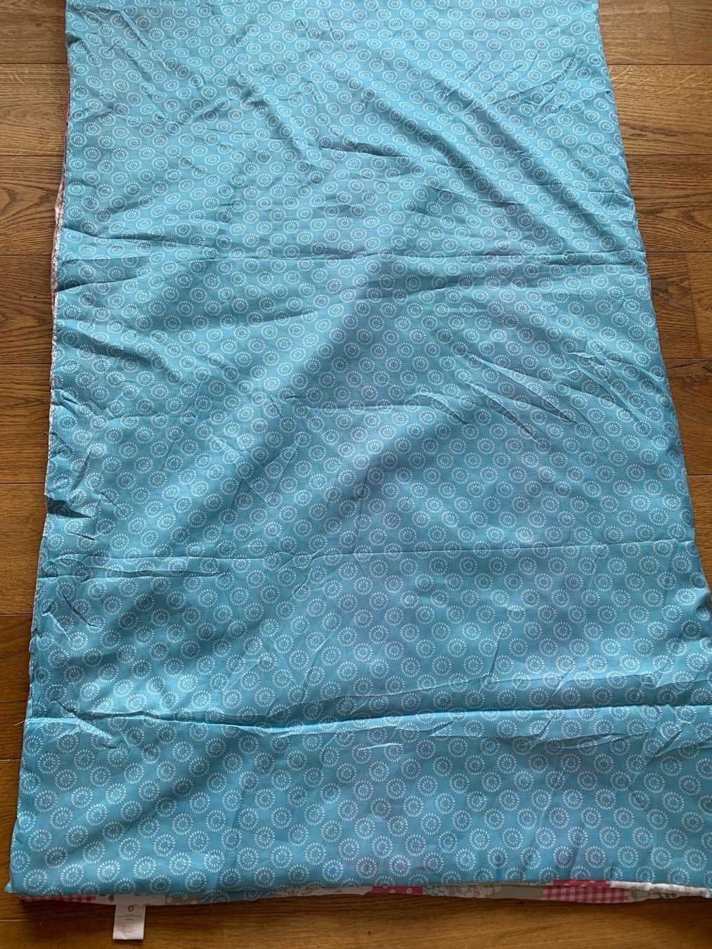 Couvertures: Decke 175x178 cm Patchwork-Muster guter Zustand – D'occasion à Schaffhausen par purzel51 3