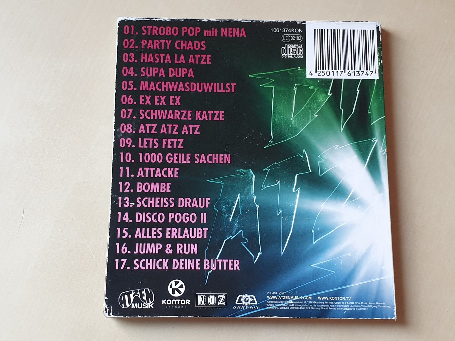 CDs: Die Atzen Party Chaos – Gebraucht aus Stansstad von collectorsshop 1