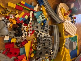 Duplo Sammlung mit zug, Schff, vintage usw, inkl. Box
