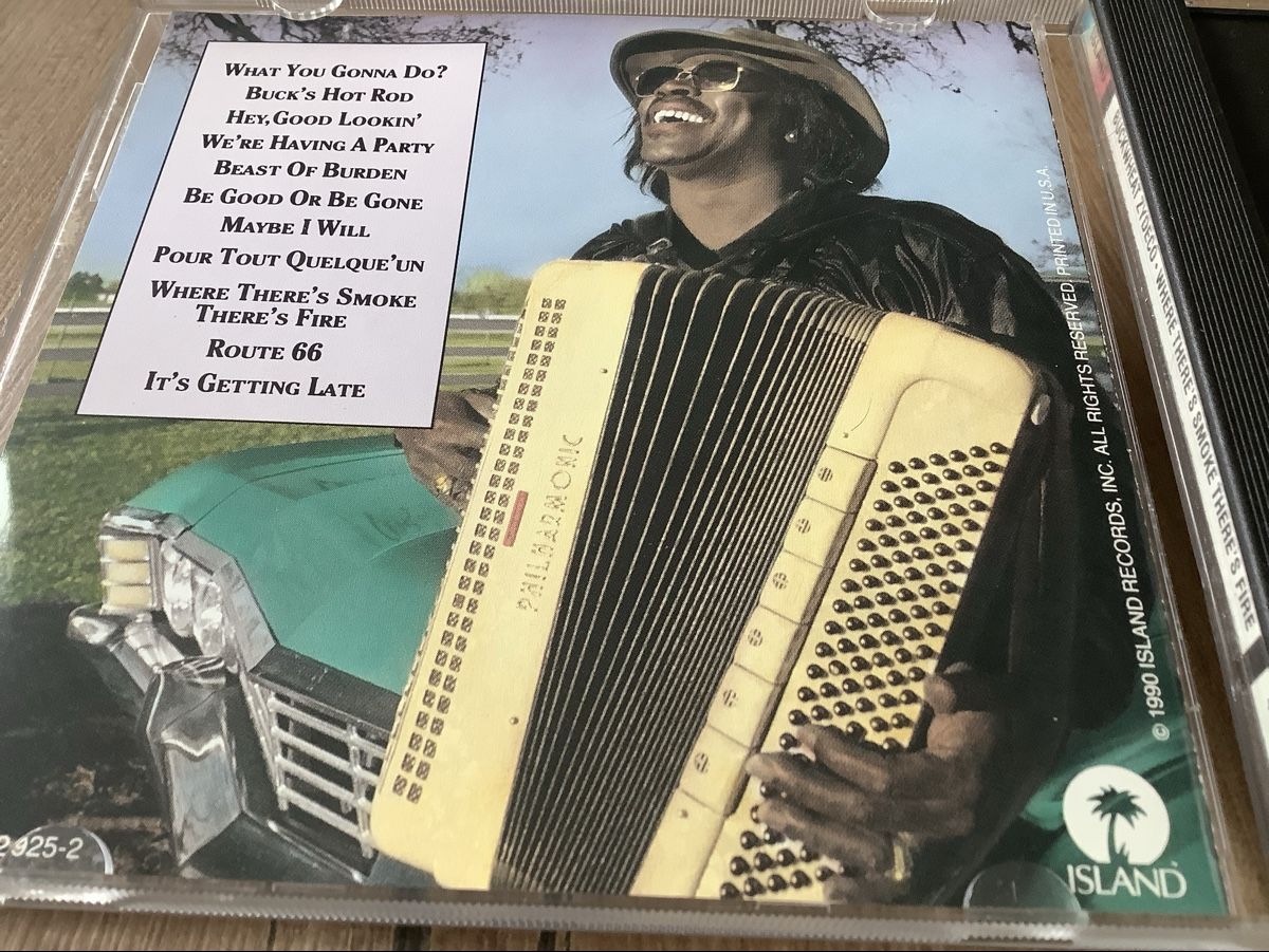 CD: Buckwheat Zydeco - Where There's Smoke CD – Usato da herzogenbuchsee venduto da HIFIANER 3