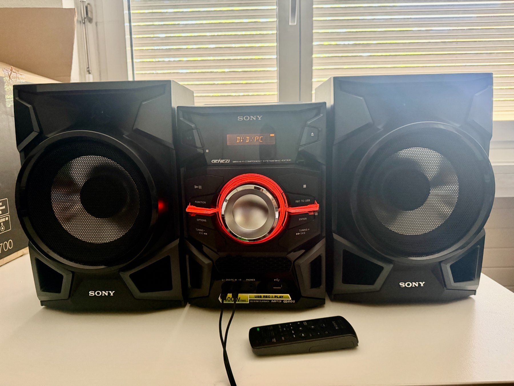 Sony Lettore multimediale & Streamer: Sony HI-FI Stereo MHC-EX700 - 400W – Usato da Zürich venduto da JulesZHW