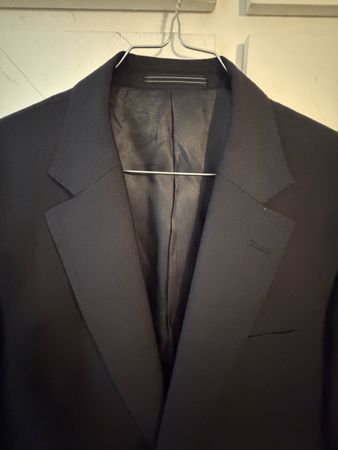 Giacca Uomo Paulo Oliveira Slim Fit Taglia 102 Blu