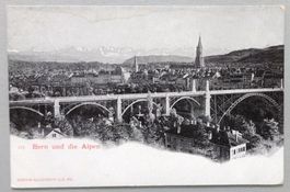 Bern und die Alpen