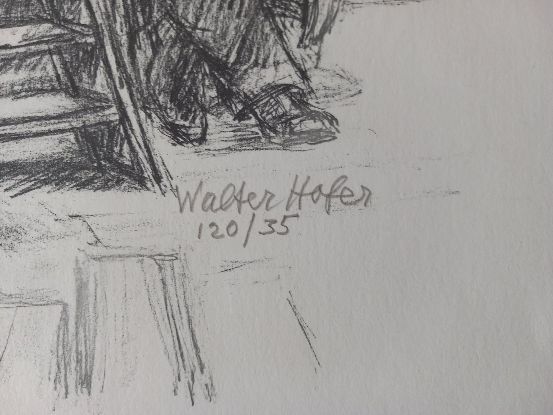 Grafica & Litografie: Lithografie von Walter Hofer – Usato da Uitikon Waldegg venduto da pkuster 2