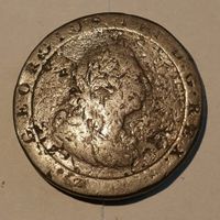 George III Cartwheel Twopenny Coin von 1797