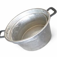 Robuster Aluminium-Kochtopf mit 2 Griffen