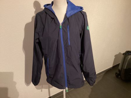 Save the Duck schöne Regen Jacke Gr. M neuwertig d. blau 
