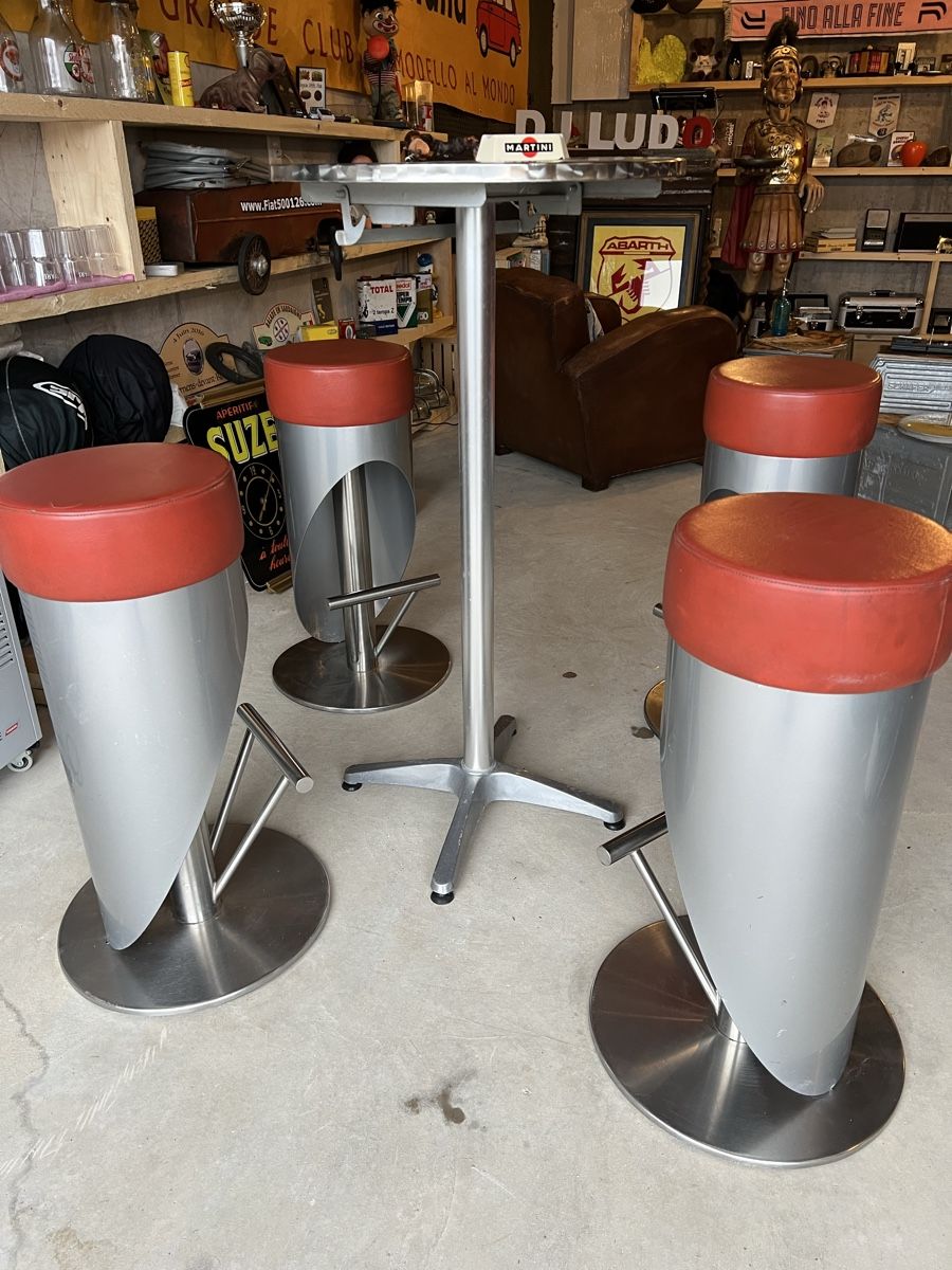Sgabelli: 4x Tabouret de bar, McDonald’s – Usato da ursy venduto da aldo2011