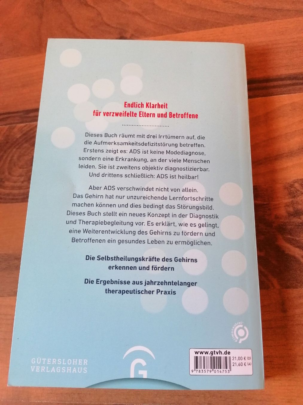 Libri: ADS ist heilbar - Dr.med.Ralph Meyers – Nuovo (secondo la descrizione) da Wahlen b. Laufen venduto da Aweiss 4