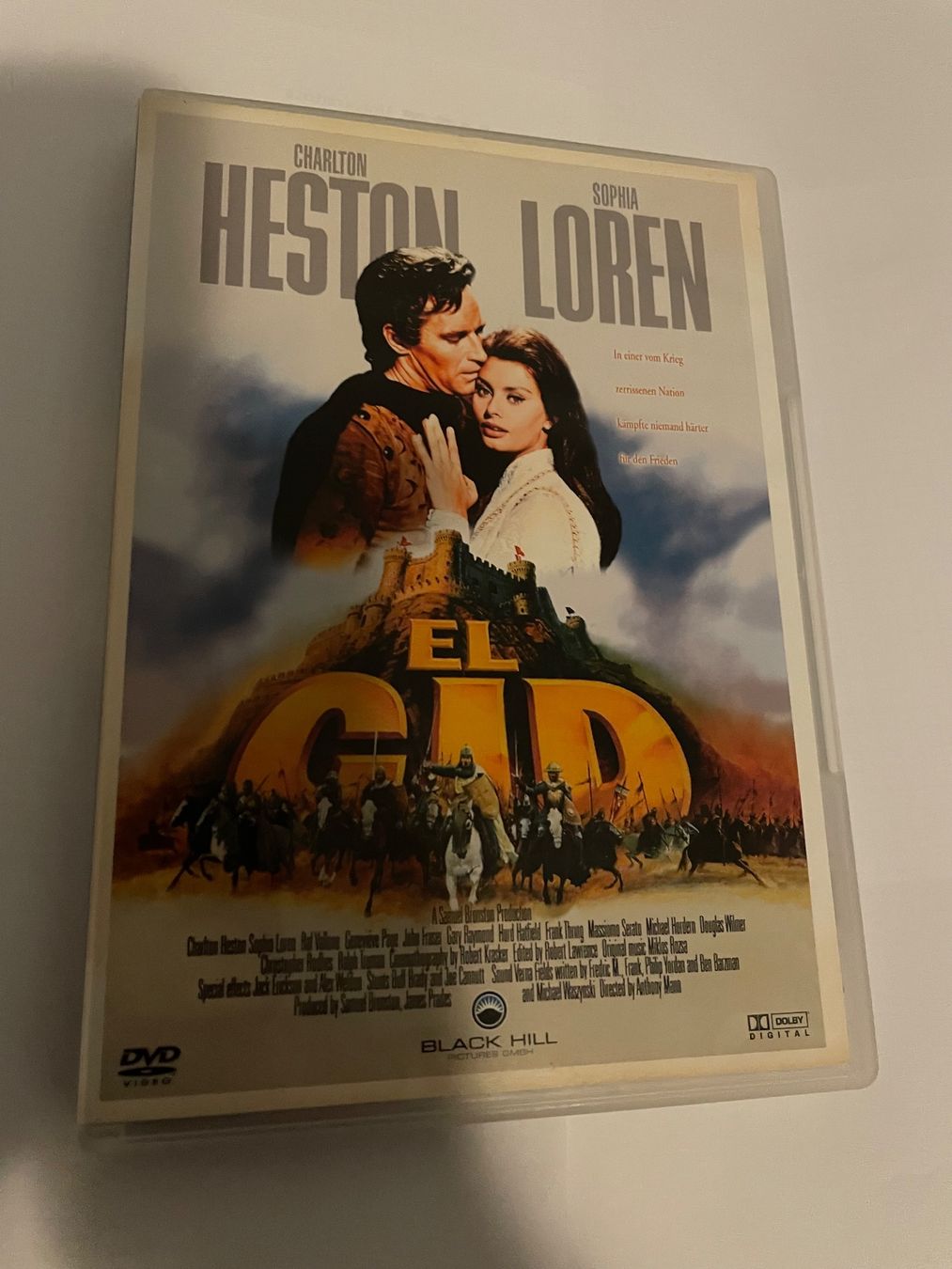 Tutti i DVDs: El Cid – Usato da Winterthur venduto da Cobraforce
