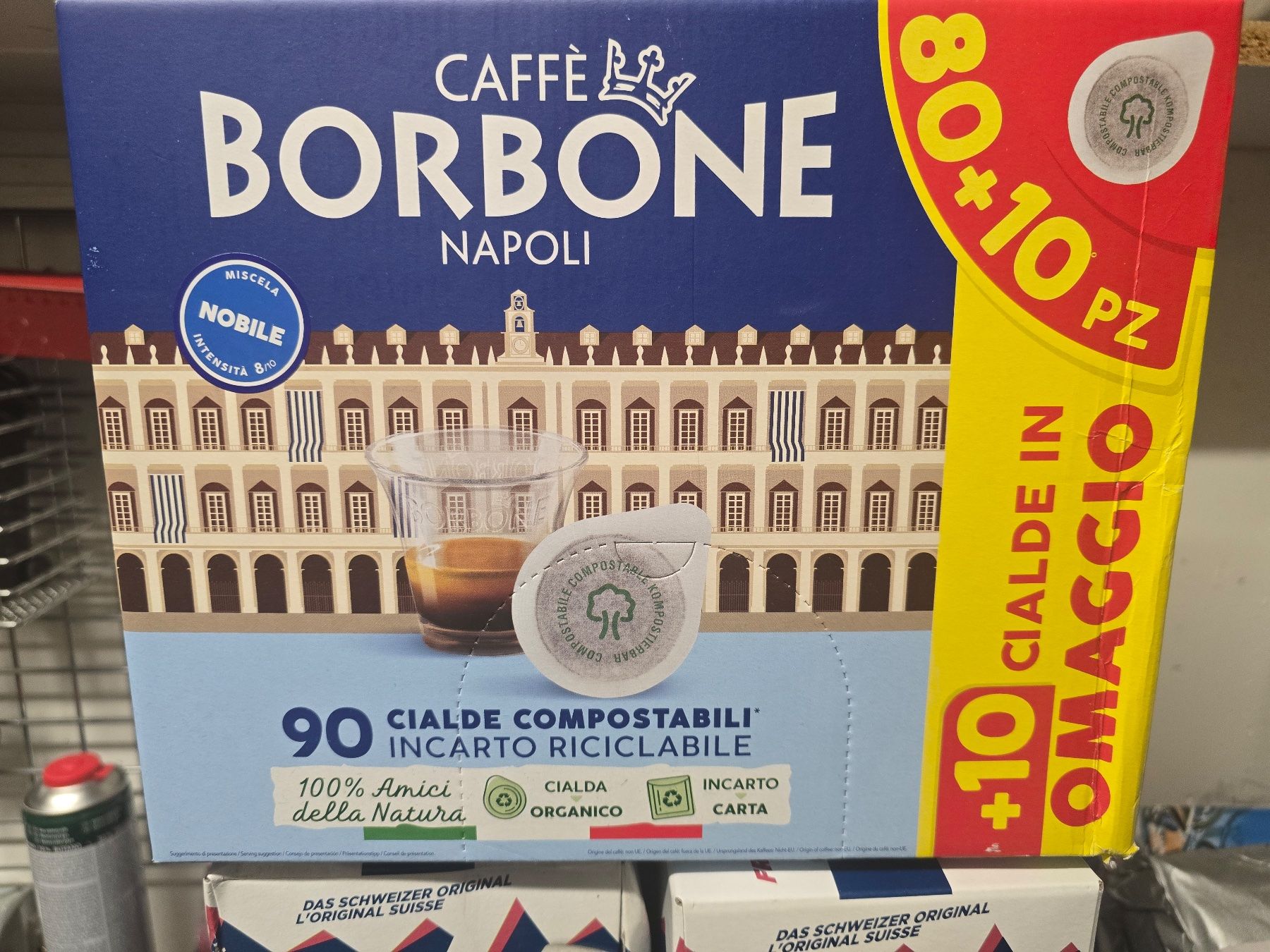Cibi & Specialità: Borbone Kaffee 90 Stk.*** – Nuovo e nell'imballaggio originale da Zürich venduto da Fifa