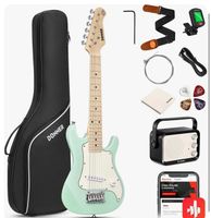 + Donner E-Gitarre Set Anfänger Junior Kit ST-Stil 30 Zoll