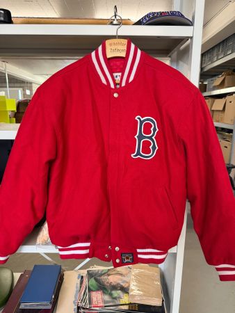 Vintage Red Sox Jacke Wolle Made in USA