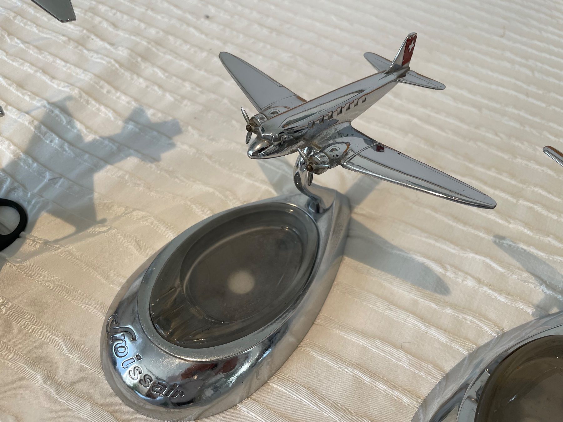 Tutte le decorazioni: SWISSAIR Aschenbecher Sammlung, 6 Stück – Usato da Safenwil venduto da Corahund 3