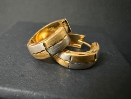 Gold Creolen 750, 18K