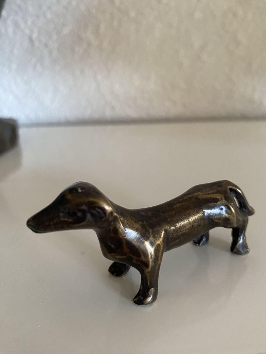 Statuette: Bronze, kleiner Dackel – Nuovo (secondo la descrizione) da Zürich venduto da eileenchen1 1