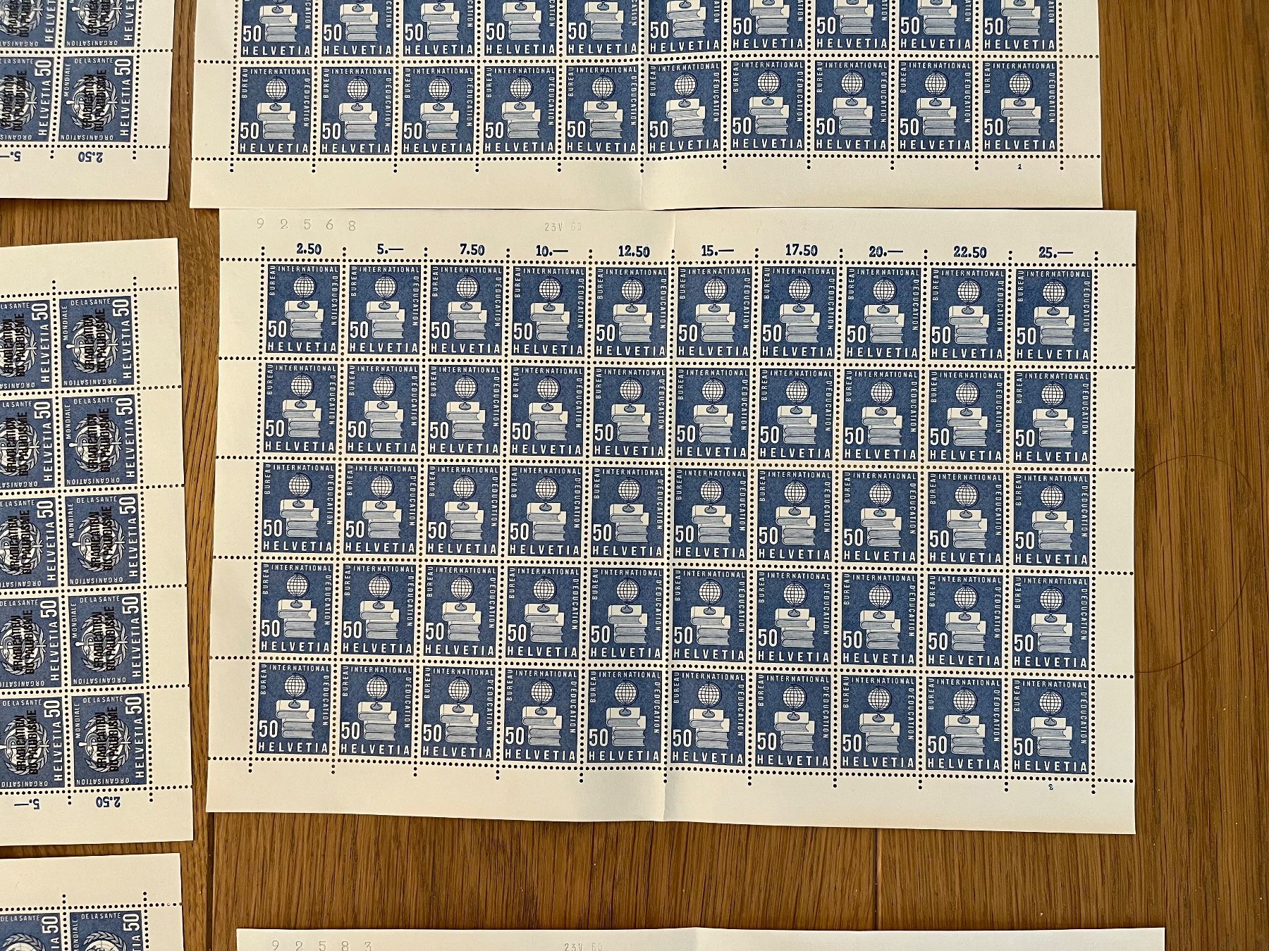 Tutti i francobolli: Schweizer Briefmarken Genfer Ämter  400 CHF ** – Nuovo (secondo la descrizione) da Zürich venduto da Wubayrot 4