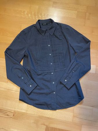Nulu Bluse, Gr. 36, Grau, Business