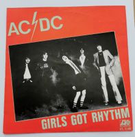 AC/DC: Girls got rhythm 7" Single Bon Scott Angus Young