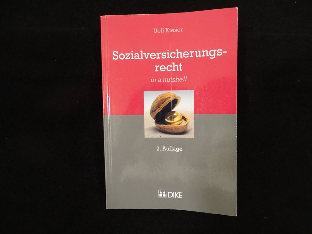 Sozialversicherungsrecht In A Nutshell Ueli Kieser | Kaufen Auf Ricardo