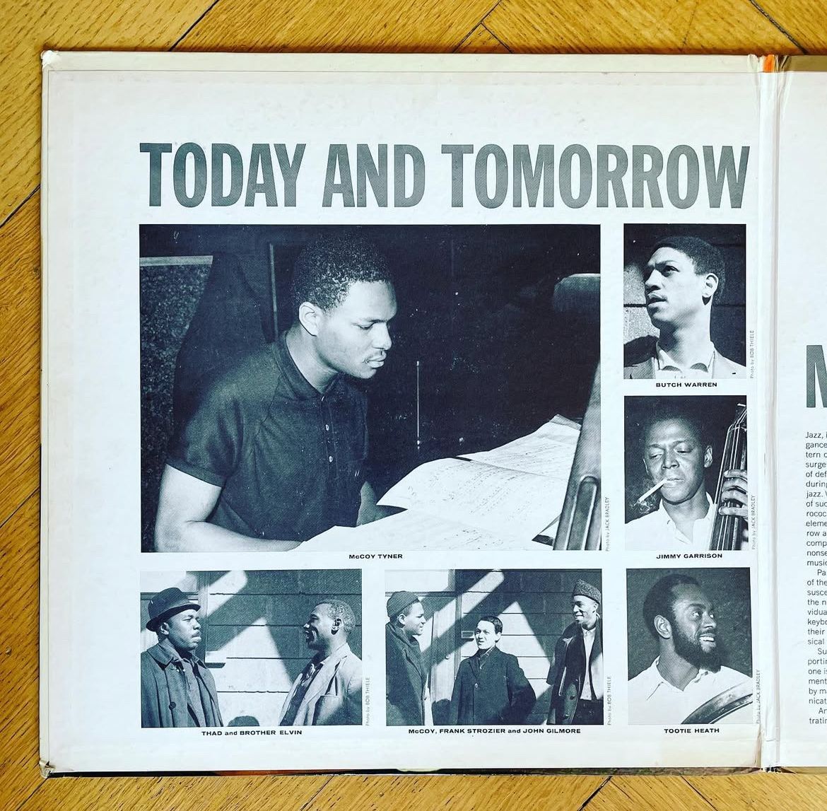 Vinyles: Today And Tomorrow McCoy Tyner 1964 – US – D'occasion à Basel par porkpierecords 2