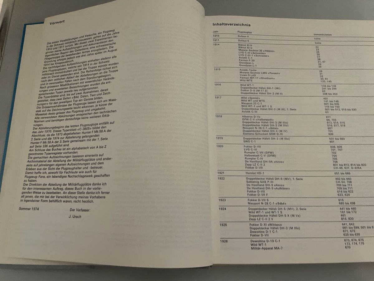 Libri: Die Flugzeuge der schweizerischen Fliegertruppe seit 1914 – Usato da Winterthur venduto da cheerio97 2