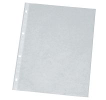 10 Q-CONNECT® Zeigebuchtaschen, glatte Folie
