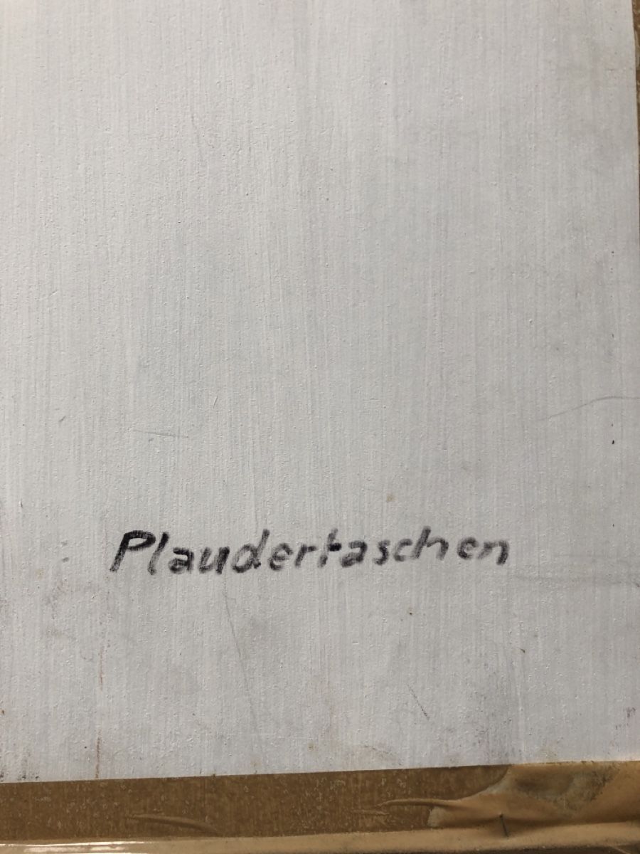 Foto & Immagini: Druck "Plaudertaschen" signiert, gerahmt – Usato da Grandval venduto da ChezJerome 3