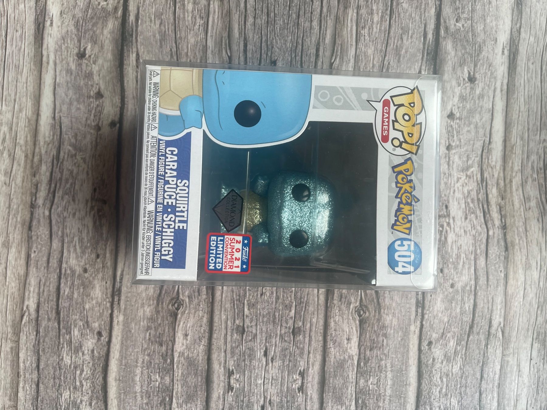 Pokémon Figuren: Funko Pop Pokemon 504 Squirtle Diamond Collection – Gebraucht aus Solothurn von mar_5kzs