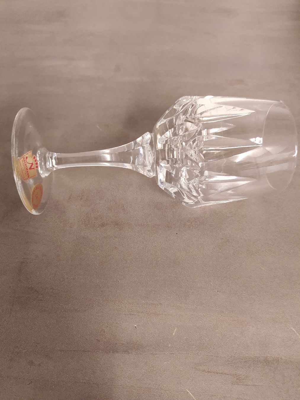Bicchieri: Kristallglas mit Etikett 15 cl – Usato da Möhlin venduto da mik_h72m 4