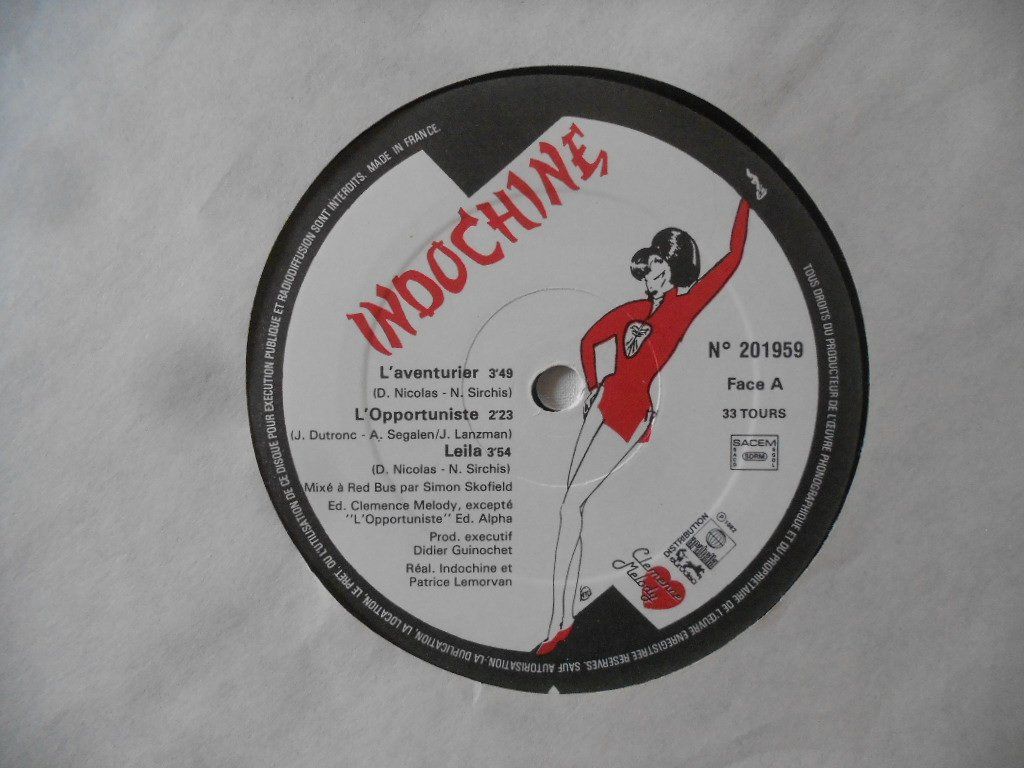 Dischi in vinile: INDOCHINE  -  L' AVENTURIER – Usato da Bex venduto da Giorgiob 3