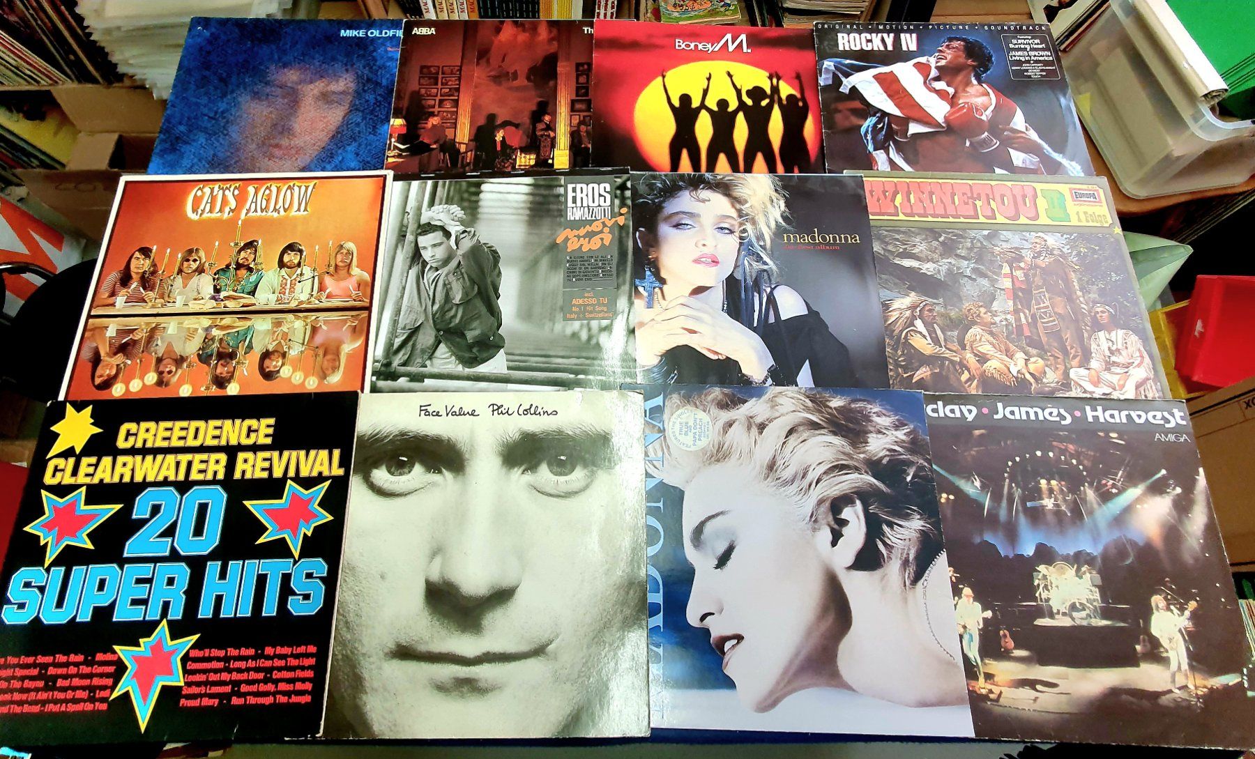 Dischi in vinile: SCHNÄPPCHEN: ca 270 LP's POP/ROCK/SCHLAGER + HITS!!! – Usato da Kreuzlingen venduto da Cdschlumpf 1