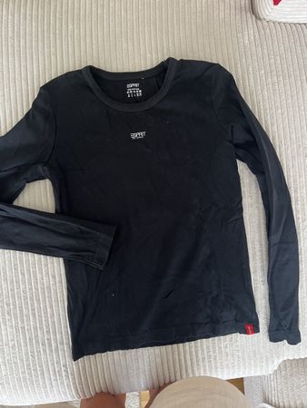 ESPRIT LANGARM SWEATSHIRT SCHWARZ WIE NEU XS