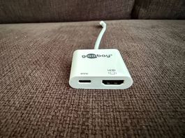 Goobay USB-C Multiport Adapter 4K HDMI & Power Delivery
