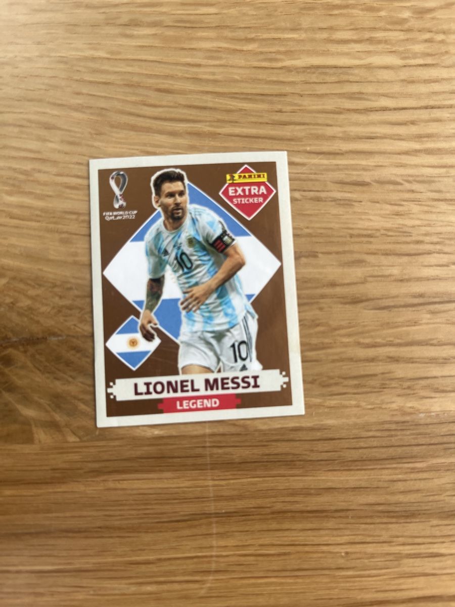 Lionel Messi World Cup Extra Sticker (Neu (gemäss Beschreibung)) in ...