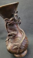 Drachen-Vase Bronze