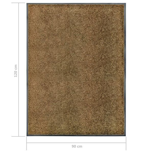 Tappeti: Fußmatte Waschbar Braun 90x120 cm – Nuovo e nell'imballaggio originale da Oberarth venduto da Edlwiis91 2