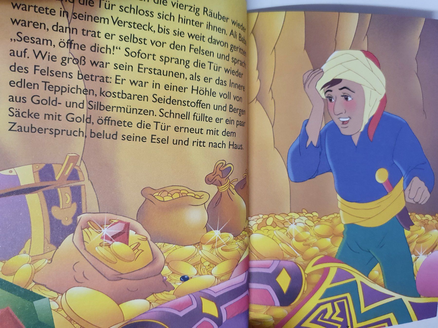 Libri: Ali Baba und die vierzig Räuber - Märchenbuch – Usato da Oberdorf BL venduto da BaldenEagle 1