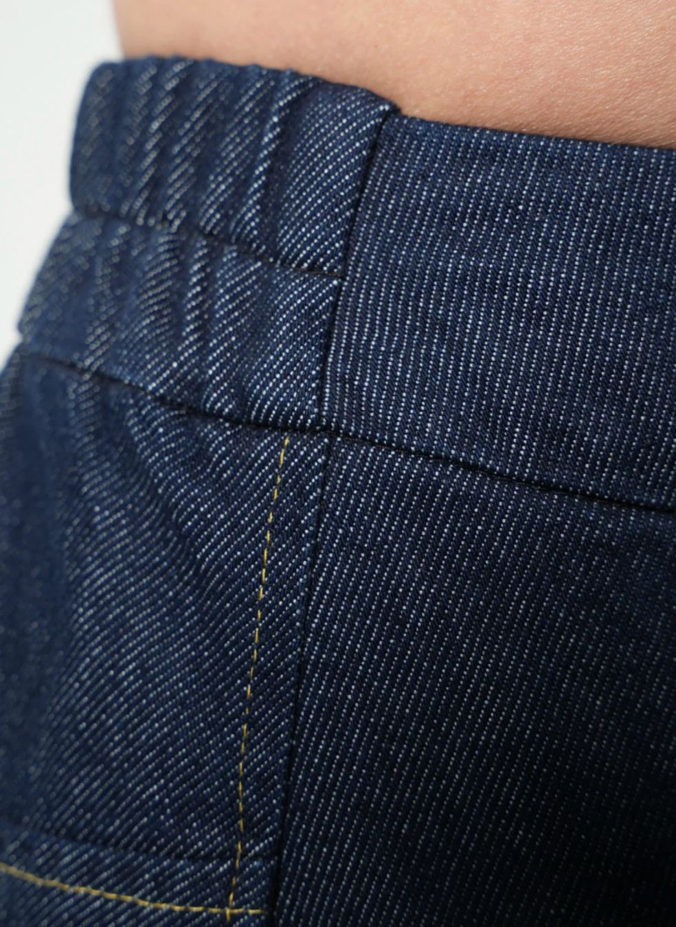 Gonne: Asymmetrischer langer Jeans-Rock - Handmade – Nuovo e nell'imballaggio originale da Zürich venduto da Naebeli 7