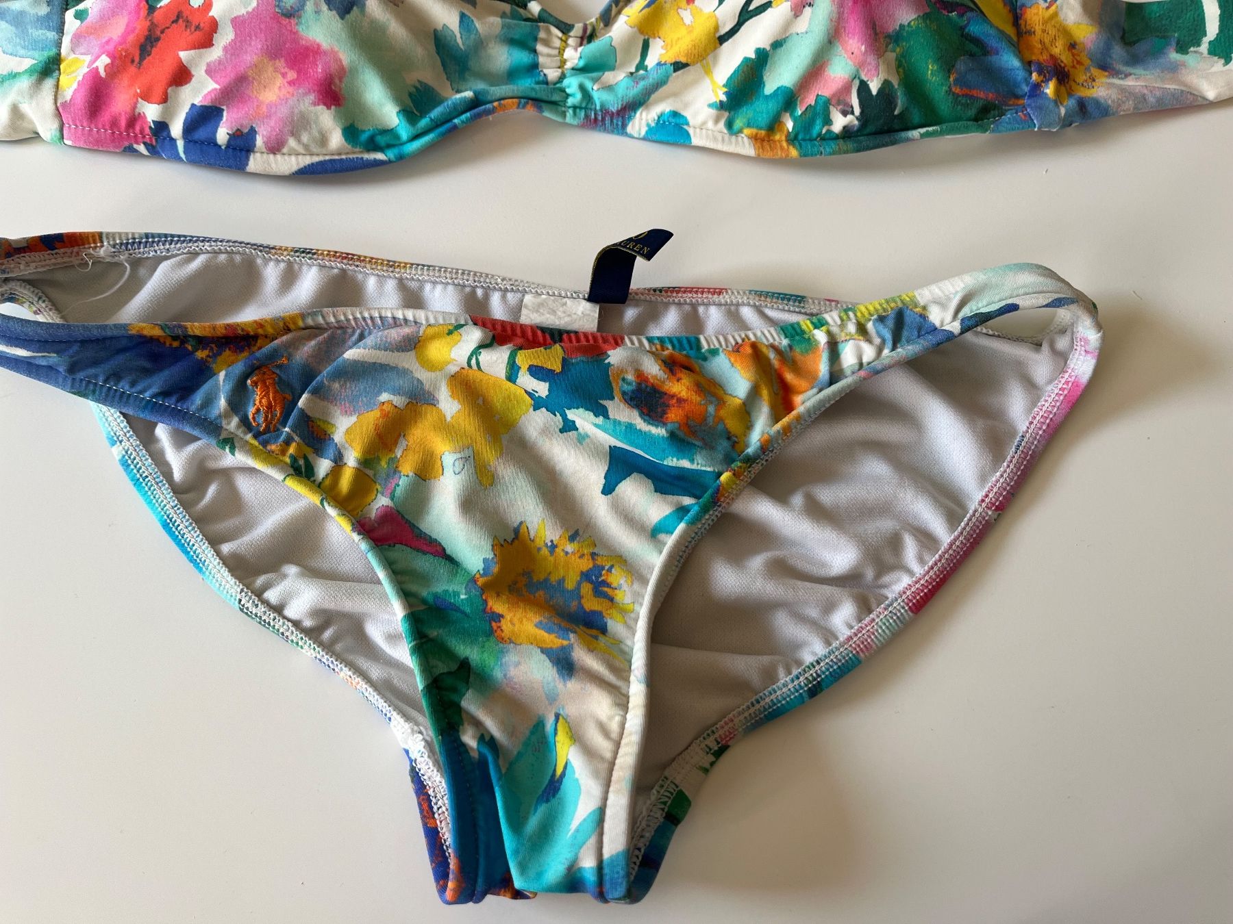 Ralph Lauren Costumi da bagno & Bikini: Bikini geblumt Ralph Lauren – Usato da Zürich venduto da ZoraG 1
