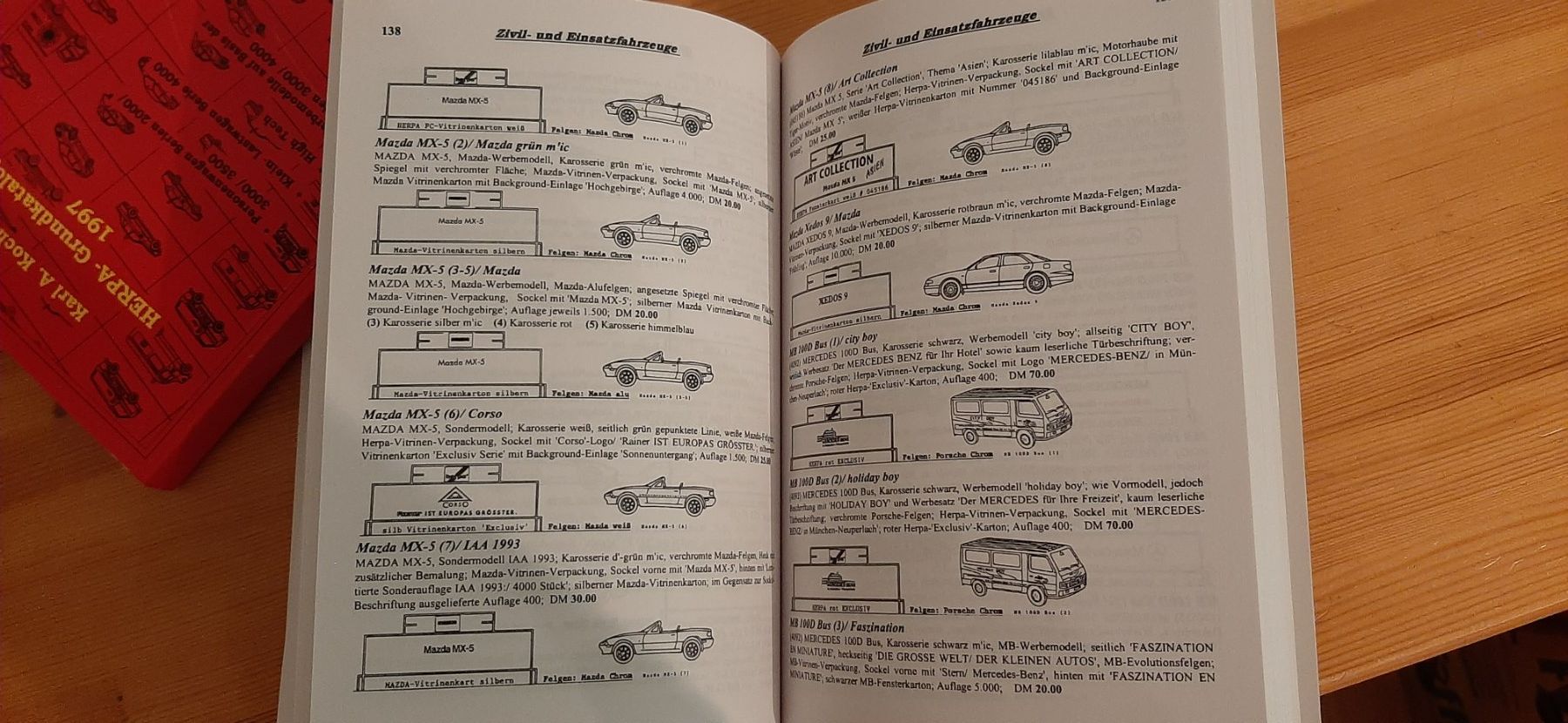 Herpa Modellini d'auto: Verkaufe 2 HERPA - Modellauto - Kataloge – Usato da Wiesendangen venduto da pau_56xn 5