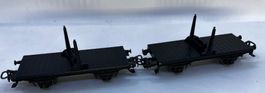 2 x Märklin Flachwagen ohne Artikelnummer