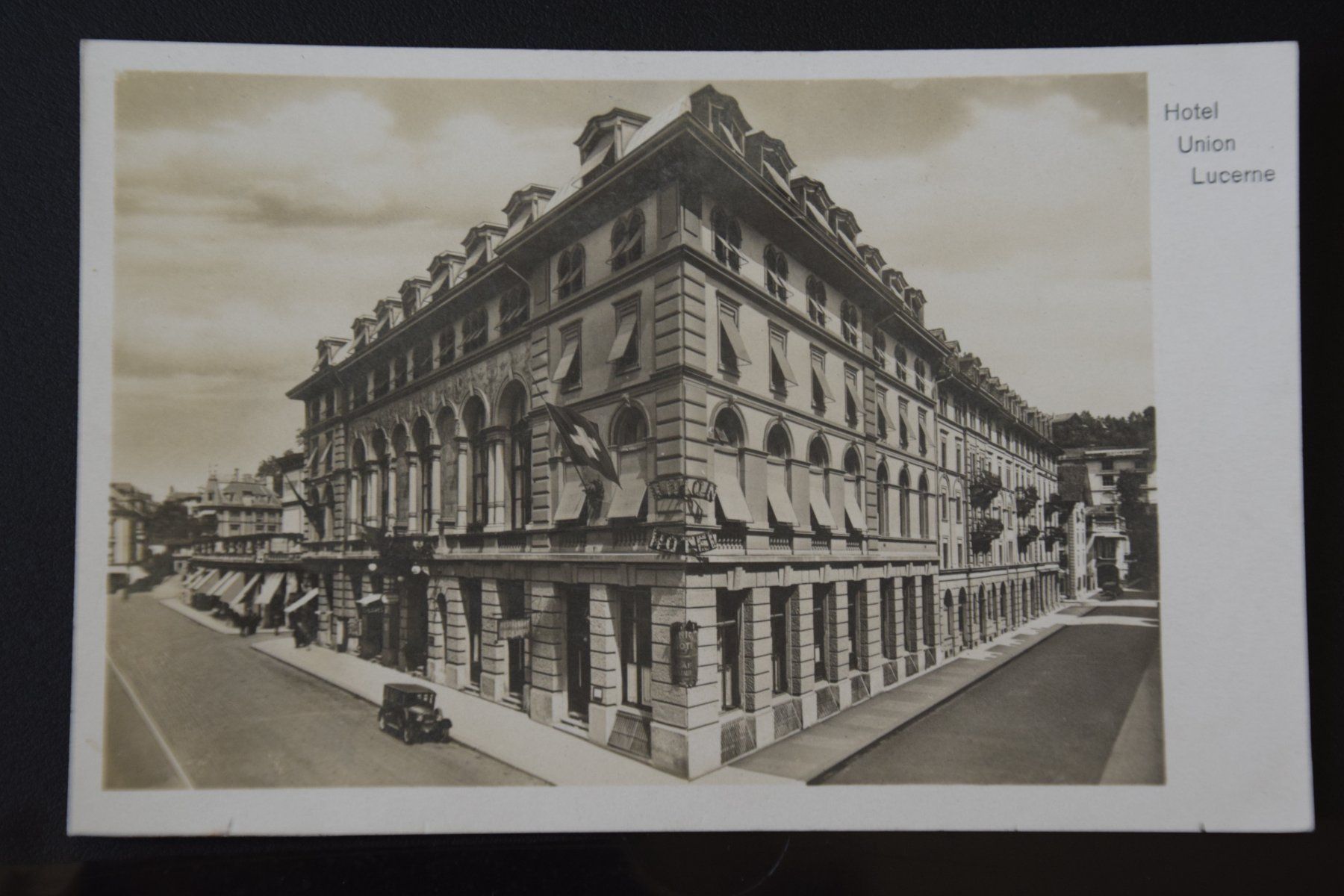 Cartes postales: AK Luzern, Hotel Union 1928 – D'occasion à Luzern par CH2018