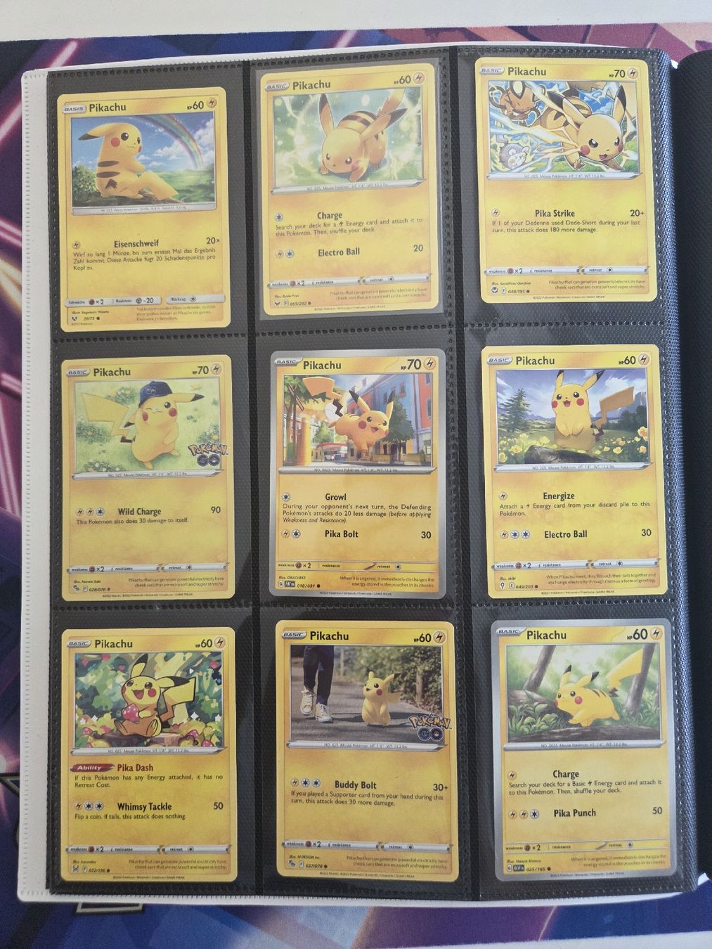 Pokémon Cartes à collectionner: Pokemon Karten Pikachus Sammlung  – Neuf (Voir description) à Glattpark(Opfikon) par dch_dlb6