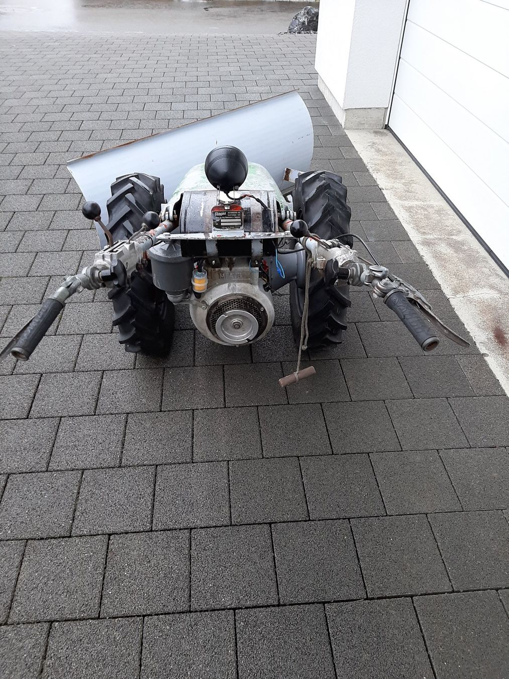 Sgombero neve: Einachser Schneepflug Rapid 606 – Usato da Rain venduto da Kleinmoto 5