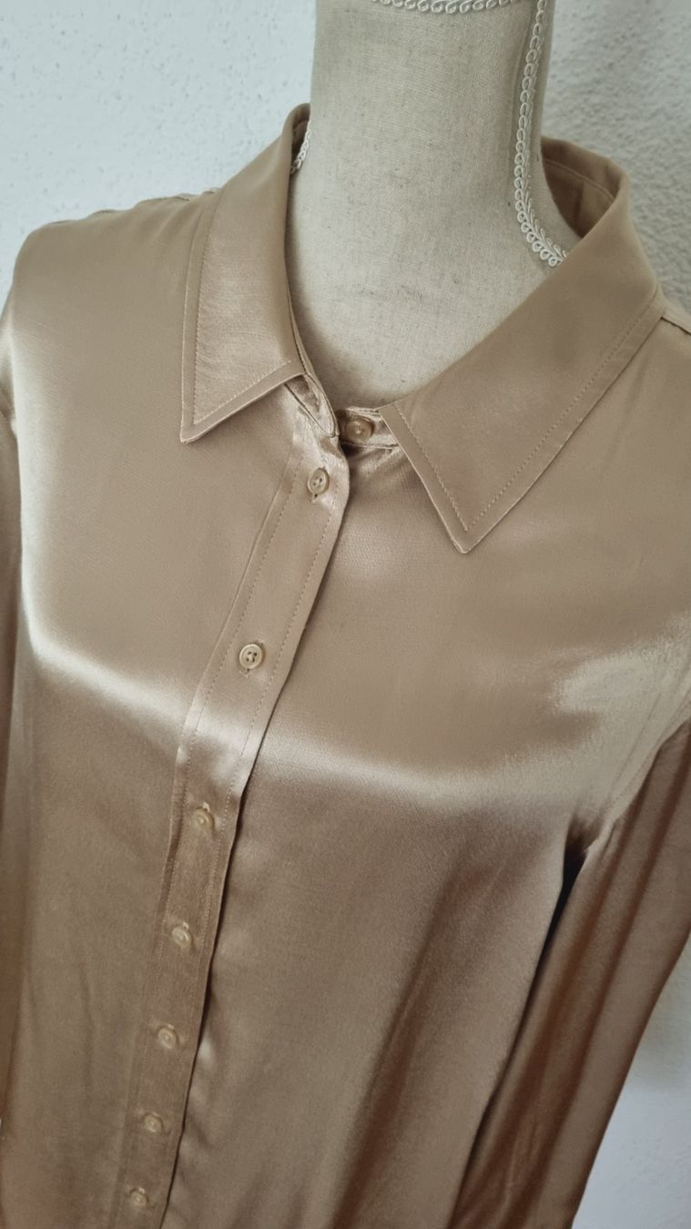 Opus Blusen: Schöne Satin Bluse von der Marke OPUS Gr. 42 – Neu (gemäss Beschreibung) aus Schneisingen von backstore24 1
