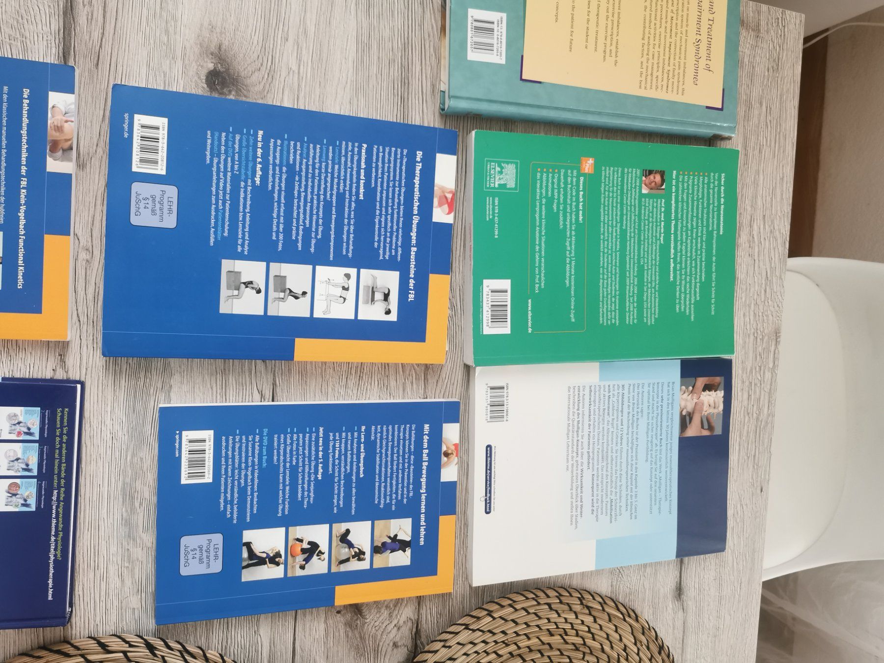 Bücher: Physiotherapie Fachbücher – Gebraucht aus Binningen von saviola01 2