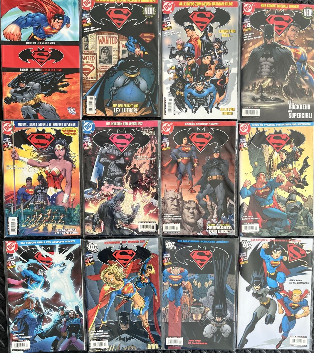 Fumetti: SUPERMAN&BATMAN COMICS 12 Stück – Usato da Densbüren venduto da lana79