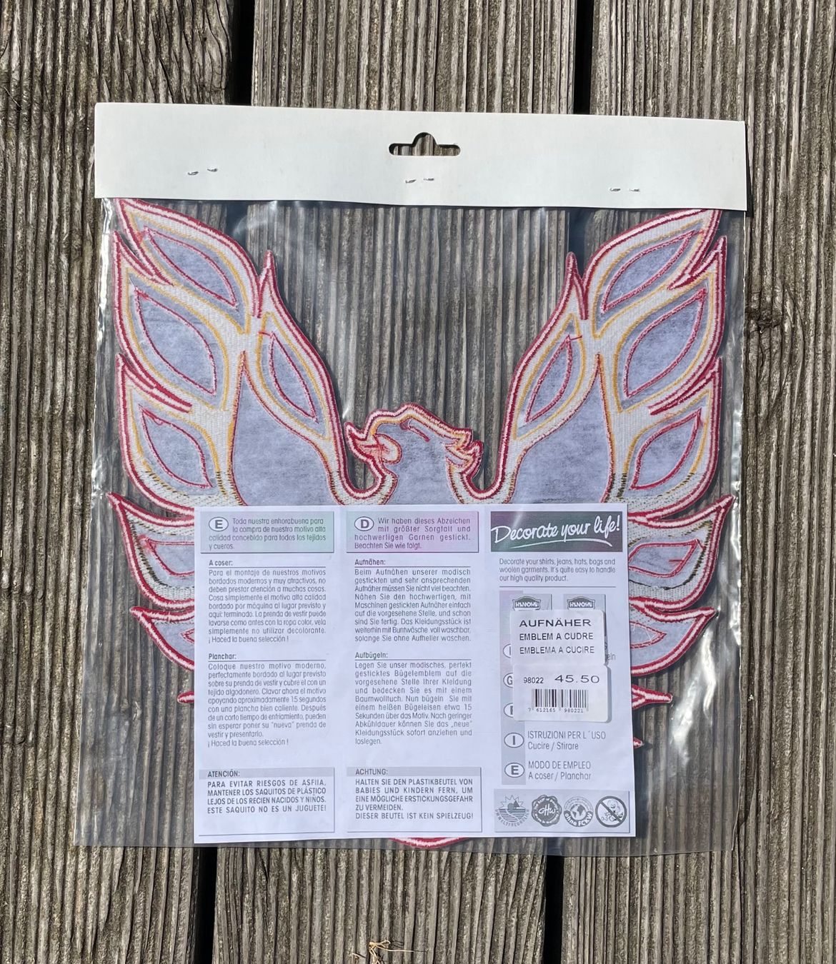 Patches: Grosser Aufnäher Adler Falke – Neu und originalverpackt aus Baar von bricksandmore 1